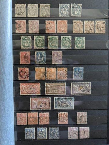 France 1900/1939 - Bon ensemble SM dont BF 3 N** - Yvert 107, Gestempeld