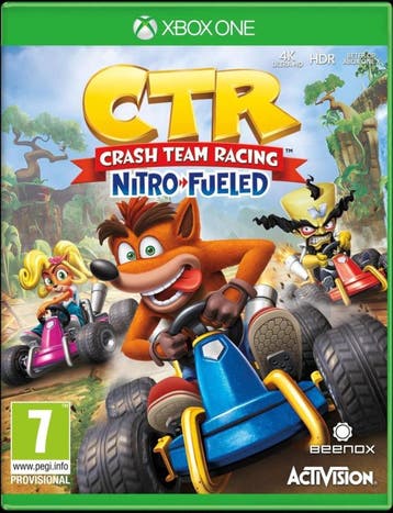 Crash Team Racing Nitro Fueled (Xbox One Games), Consoles de jeu & Jeux vidéo, Ophalen of Verzenden
