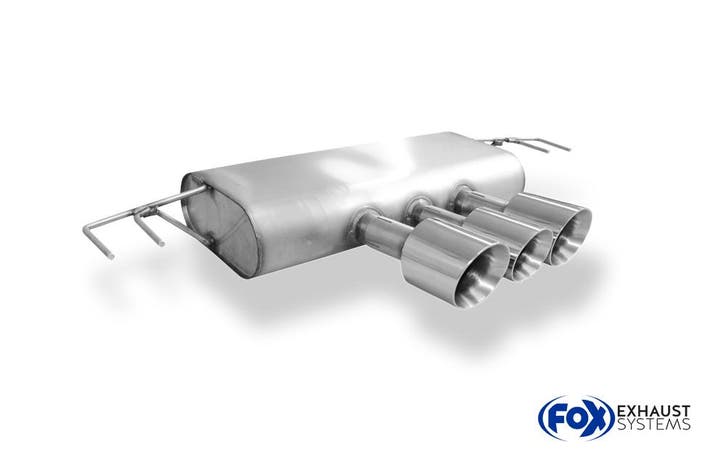 FOX Honda Civic X Type R einddemper kruiselings uitgang rech, Auto-onderdelen, Uitlaatsystemen, Nieuw, Verzenden