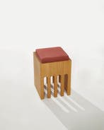 Heilig Objects - Daniel Heilig - Kruk - zitkruk - Eik -, Antiek en Kunst