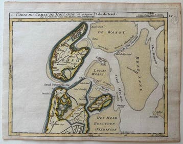 Nederland - Texel, Wieringen, Noord Holland; R. de Vaugondie