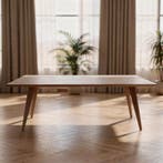 Tafel Rechthoekig Eikenhout  I 160x90, Huis en Inrichting, Tafels | Eettafels, Nieuw