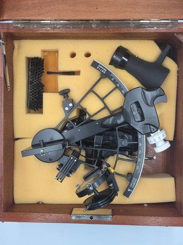 Micrometer sextant - Aluminium - C. Plath Hamburg - Nr.