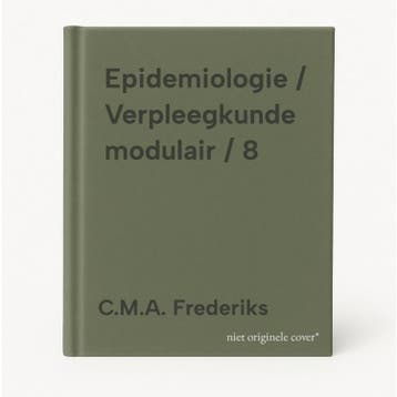 Epidemiologie / Verpleegkunde modulair / 8 9789057400025, Verzenden, Gelezen, C.M.A. Frederiks