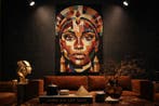 Arazzo Regina dOcra in Gobelin-weefsel - 113x82 cm -