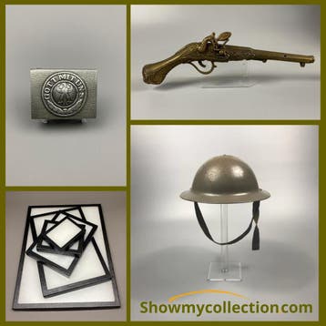 Displays / Standaards Militaria, Verzenden