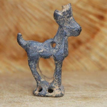IJzertijd Brons Hanger - Ibex-figuur (Zonder minimumprijs)