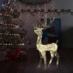 vidaXL Kerstversiering rendier 140 LEDs 120 cm acryl, Verzenden, Nieuw