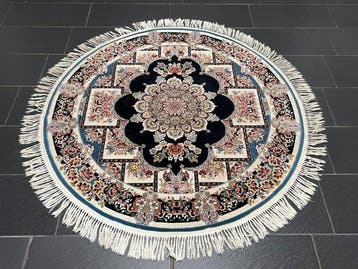 Superbe tapis en soie de Hereke - Tapis - 155 cm - 155 cm