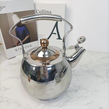 Cuisinox - Fluitketel - RVS theeketel voor op het fornuis -