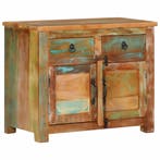 vidaXL Dressoir 68x35x55 cm massief gerecycled hout, Verzenden, Nieuw