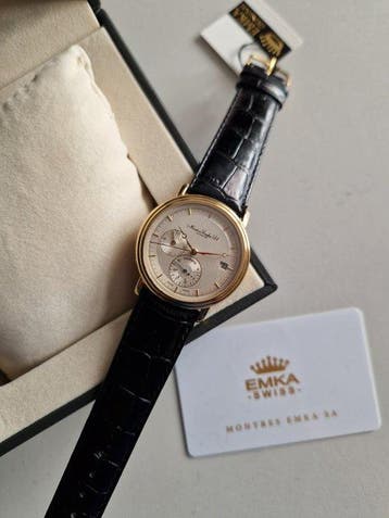 Montres EMKA S.A. Geneve - ETA 2892A2 Soprod 9035 - Reserve, Bijoux, Sacs & Beauté, Montres | Hommes