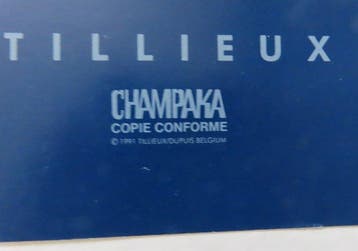 Tillieux - 1 Sérigraphie - Champaka - Gil Jourdan - 1991, Livres