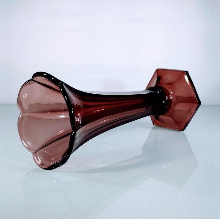 Val Saint Lambert - Charles Graffart & René Delvenne - Vase, Antiquités & Art, Art | Objets design