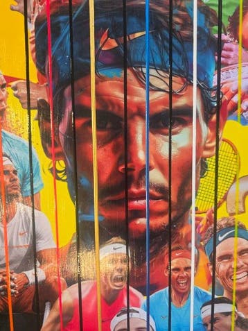 Elmago - Rafa Nadal Tennis legend 2 codebarre(New)