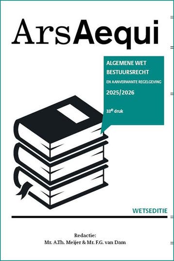 Algemene wet bestuursrecht 2025/2026 / Ars Aequi Wetseditie, Verzenden