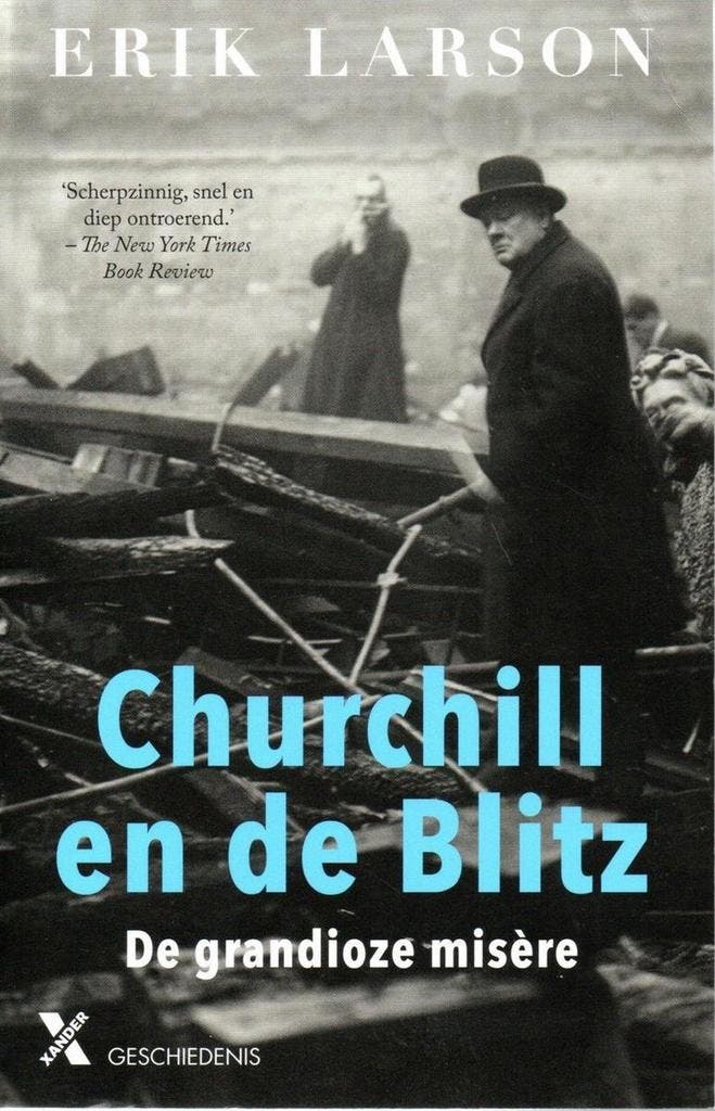 Churchill en de Blitz 9789401614719 Erik Larsson, Livres, Littérature, Envoi