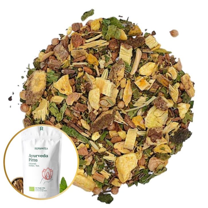 BIO-Kruidenthee PITTA AYURVEDIC INFUSION - 100 g, Sport en Fitness, Gezondheidsproducten en Wellness, Ophalen of Verzenden
