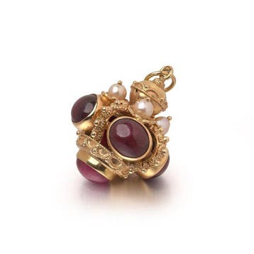 Pendentif - 18 carats Or jaune - Pendentif-lanterne
