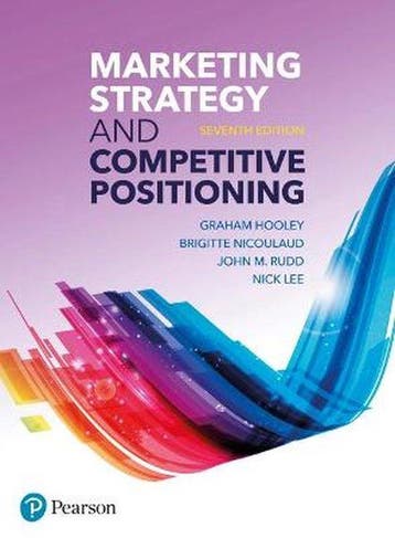 Hooley:Mktg Strategy and Co p7 9781292276540 Graham Hooley, Verzenden, Graham Hooley