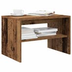 vidaXL Tv-meubel 60x40x40 cm bewerkt hout oud houtkleurig, Verzenden, Nieuw