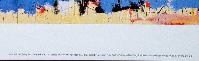 Jean-Michel Basquiat (1960-1988) - Untitled, Antiquités & Art, Art | Dessins & Photographie