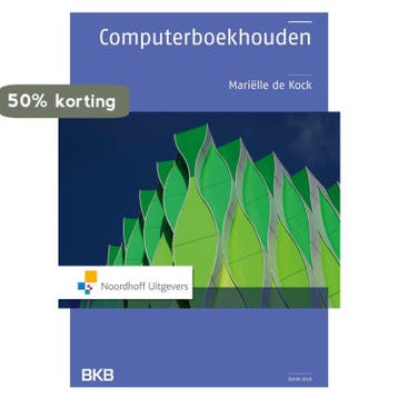Computerboekhouden 9789001802042 Mariëlle de Kock, Boeken, Verzenden, Gelezen, Mariëlle de Kock