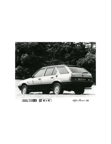 1984 ALFA ROMEO 33 1.5 4X4 PERSFOTO