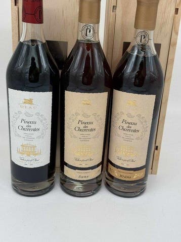 Deau - Pineau des Charentes 10 years & 5 years & Classic Red, Verzamelen, Nieuw