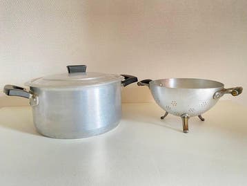 A. Bourgeat - Kookpan (2) - Dik aluminium