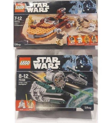 Lego Set - Star Wars - Lukes Landspeeder; Yodas Jedi, Nieuw