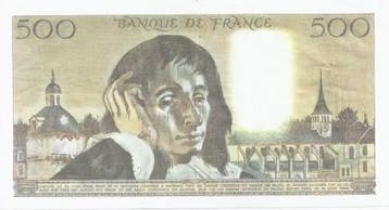 France Fay 71/32 500 Francs Pascal 03 01 1985 W 224 Super..., Verzenden, België