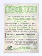 Panini World Cup Mexio 70 - Green Back - Franz Beckenbauer, Collections