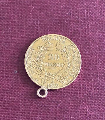 Frankrijk. 20 Francs 1850-A Cérès (Zonder minimumprijs)
