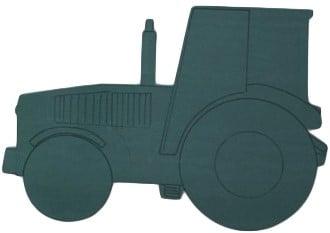 Tractor trekker steekschuimvorm 90x59 cm oase voor verse, Nieuw