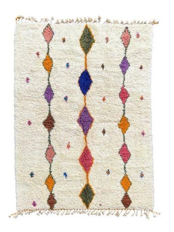 Tapis berbère marocain en laine multicolore - Tapis - 300 cm, Nieuw