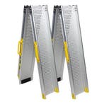 Datona Aluminium oprijplaat opvouwbaar - 180 cm (2 stuks) -, Ophalen of Verzenden