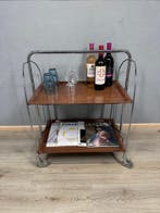 Gerlinol - Serveerwagen - Metaal, Chroom, kunststof -