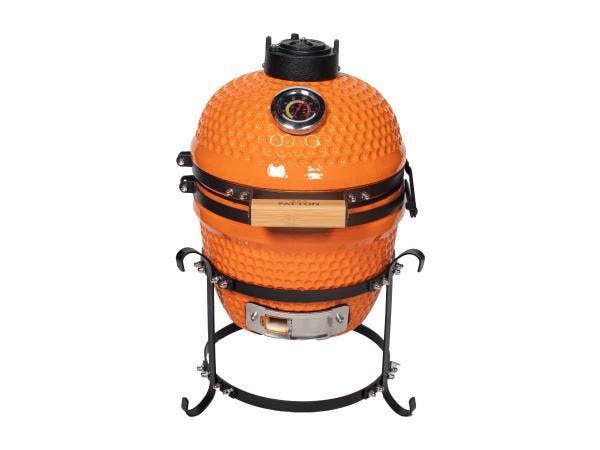 Veiling - Patton Kamado 13 inch oranje, Jardin & Terrasse, Barbecues au charbon de bois