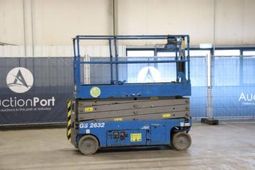 Veiling: Schaarlift Genie GS 2632 Elektrisch 9.96m 2014, Ophalen