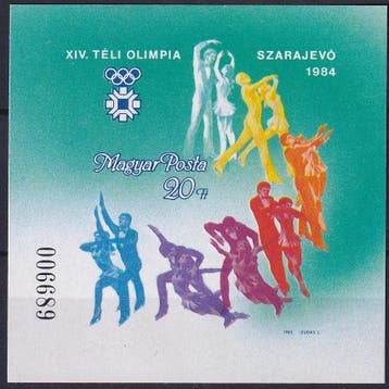 Hongarije - 1983 - Olympische spelen - Ongetand - Postfris, Verzenden, Postfris, Sport