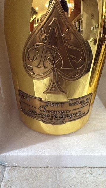 Armand de Brignac, Ace of Spades Gold - Champagne Brut - 2, Verzamelen, Nieuw