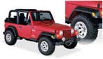 Bushwacker 97-06 Jeep TJ Pocket Style Flares 4pc - Black, Ophalen of Verzenden, Nieuw