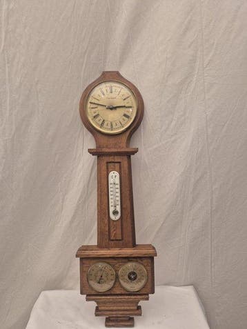 Vintage Banjo Barometer - Barometer - Hout