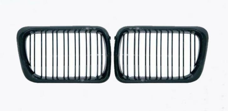 BMW E36 grillen glanzend zwart – 1990-1997, Auto-onderdelen, Carrosserie, Nieuw, BMW, Voor