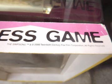 The Simpsons Matt Groening - Schaakspel - 3-D CHESS GAME -, Nieuw