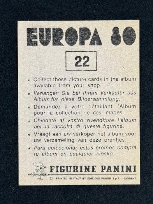 1980 Panini #22 Europa 80 - Mascotte - 1 Sticker - Near Mint, Verzamelen, Stickers