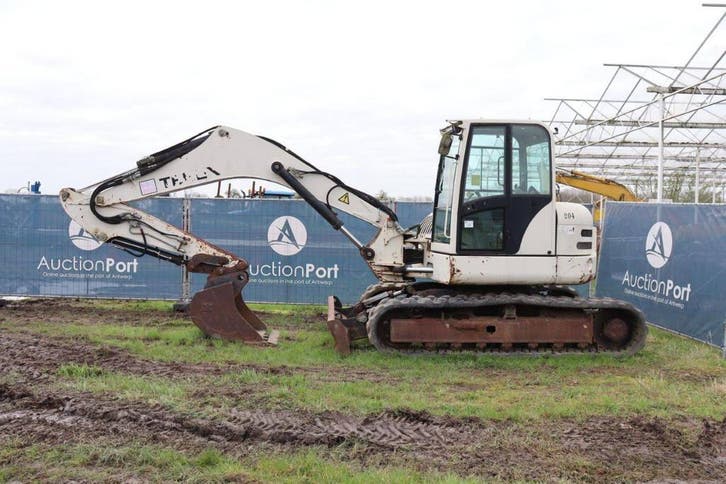 Veiling: Rupsgraafmachine Terex TC125 Diesel 75kW 2008, Articles professionnels, Machines & Construction | Grues & Excavatrices