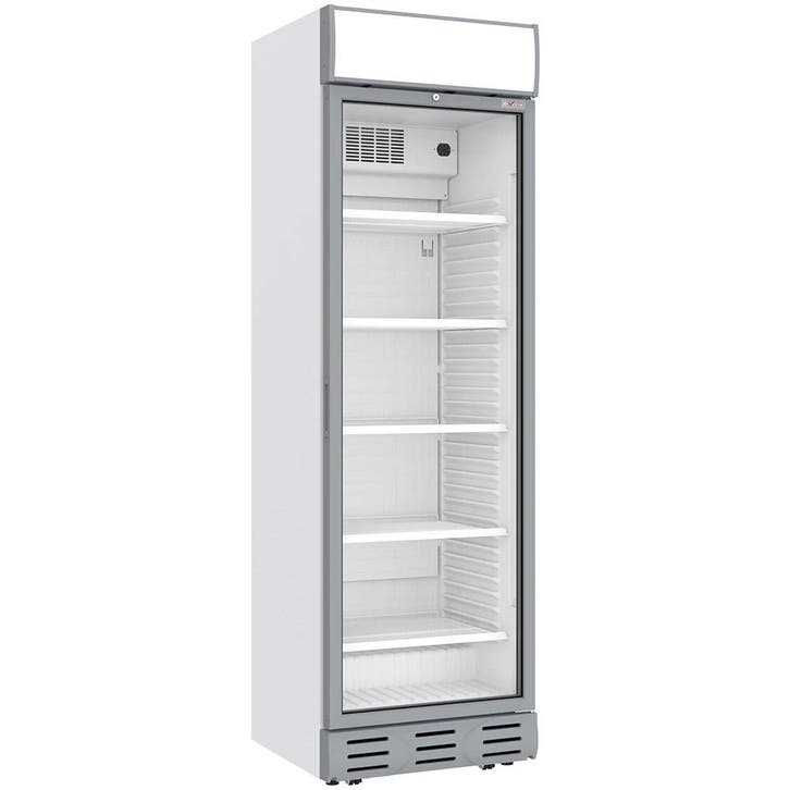 Koelkast | 382L | Wit/Grijs | +1°C/+9°C | Geforceerd |, Articles professionnels, Horeca | Équipement de cuisine, Envoi