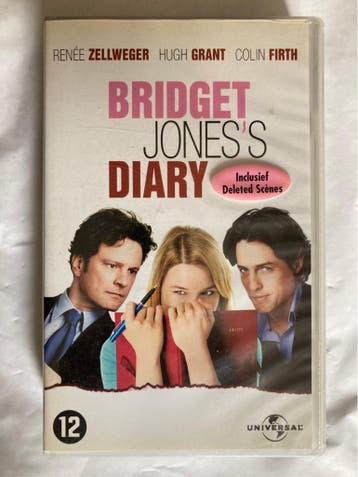 BRIDGET JONESS DIARY (EX RENTAL) (VHS), Gebruikt